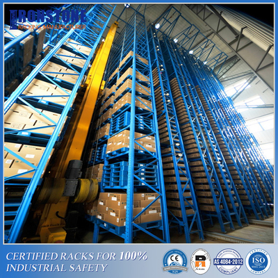 نظام ASRS المجسم مع استخدام الفضاء العالي والجرد