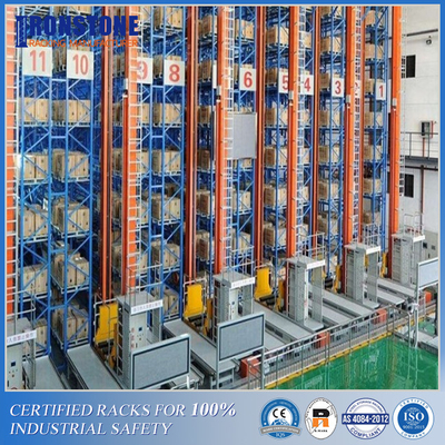 نظام ASRS المجسم مع استخدام الفضاء العالي والجرد