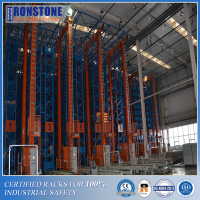 نظام أرفف ASRS ذكي معتمد من RMI مع برنامج جرد المستودعات