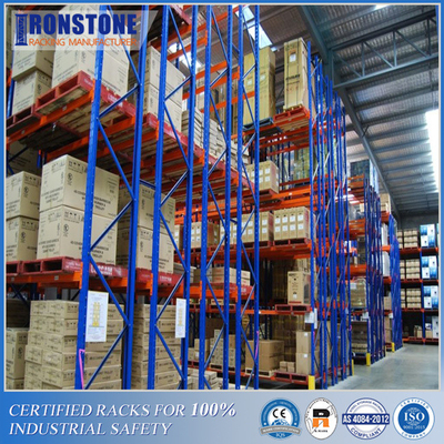 LIFO Inventory مزدوجة عميقة معدنية البليت تخزين الرف