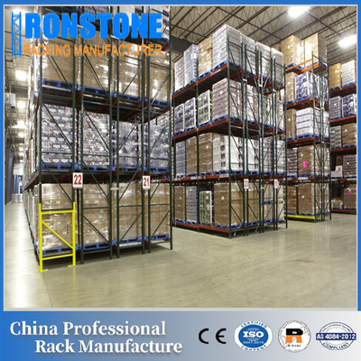 LIFO Inventory مزدوجة عميقة معدنية البليت تخزين الرف