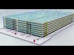 نظام أرفف البليت ASRS التصنيع عالي التقنية لتحسين إدارة المخزون